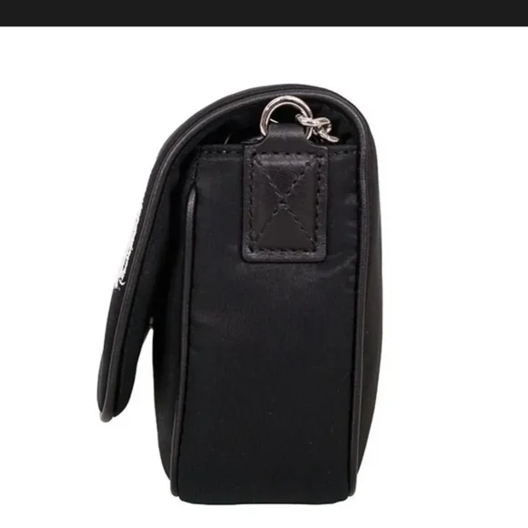 Alexander McQueen Graffiti Logo Nylon Skull Shoulder Bag NWT - Picture 4 of 8